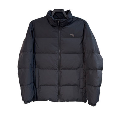 安踏运动男士保暖鸭绒连帽羽绒服