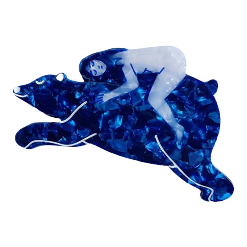 XTASTE卢森堡Lisa Junius官方授权 少女天鹅 少女熊 星空少女发抓