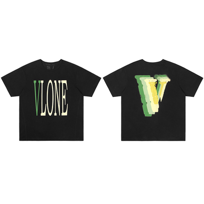 VLONE STAPLE 幻影大LOGO印花 水洗宽松短袖T恤 男女同款