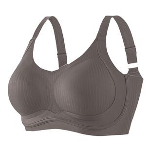 br size as内衣女夏季薄款大胸聚拢上托防下垂收副乳文胸罩旗舰店