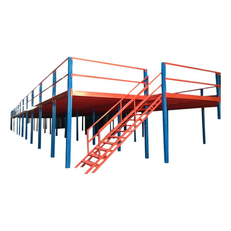 阁楼平台货架钢结构简易搭建可拆卸隔层办公仓库厂房加厚重型定做