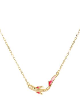 【S925银】好运锦鲤项链