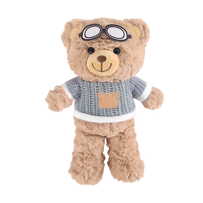 可爱小熊玩偶装饰摆件车尾部挂件