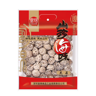 富锦年货神农架特产优质岩菇大片白花菇菌类香菇干煲汤鲜美礼袋装