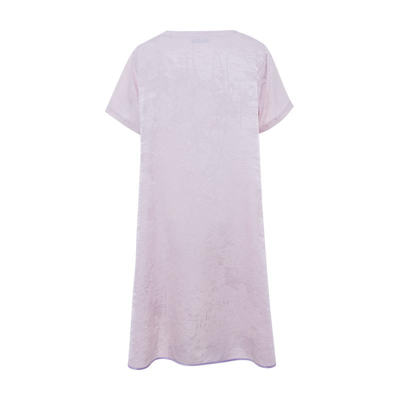 愛慕皇錦春夏女家居服含真絲短袖睡裙-荷韻HJ21537