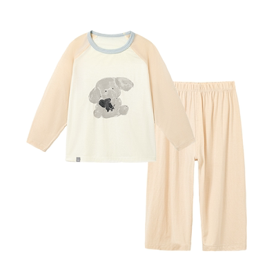 LK宝宝春夏家居套装空调服睡衣
