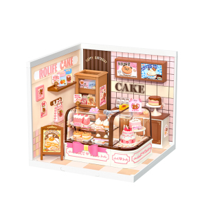 若态若来超级世界手工diy微缩小屋桌面摆件女孩礼物女友生日礼物