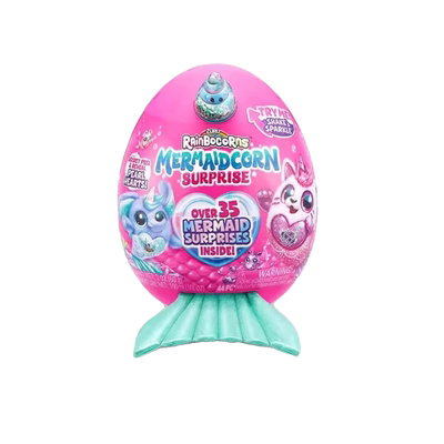 独角兽毛绒玩具公仔美人鱼zuru