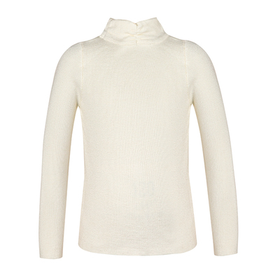 LittleNaive女童毛衣冬季新款堆堆领保暖打底衫儿童高领针织衫