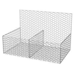 镀锌石笼网墙护河道格宾网笼铅丝笼包塑格宾石笼网箱雷诺护垫固滨