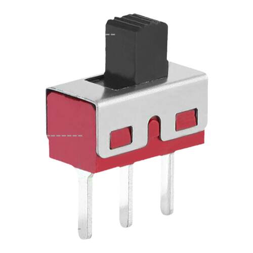 拨动开关SS-12F44 SS12D10二档立式1P2T SS-12F23滑动 柄5MM批发
