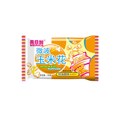 美日加微波玉米花奶油甜味