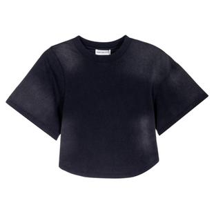 SHORT SENTENCE/短句都市女士渐变色圆领短袖T恤银泰百货301574