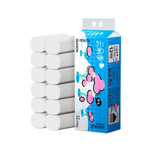 云朵季森研年轮抽纸300张