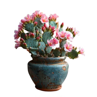 稀有米奇仙人掌多肉植物室内盆栽花卉绿植办公室桌面防辐射好养活