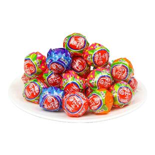 大大泡泡糖真知棒棒棒糖什锦水果混合口味儿童糖果小吃零食散装