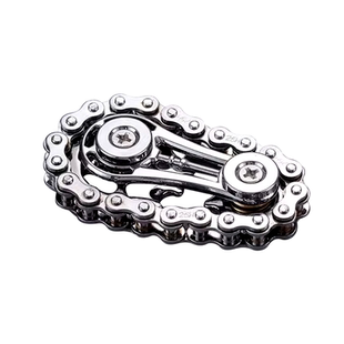 齿轮指尖链齿陀螺链条减压解压好玩神器成人玩具无聊机械飞轮手指