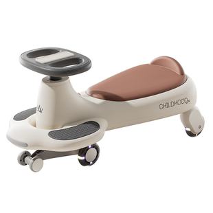 儿童扭扭车防侧翻2026新款宝宝玩具1到3岁大人可坐双人婴儿溜溜车