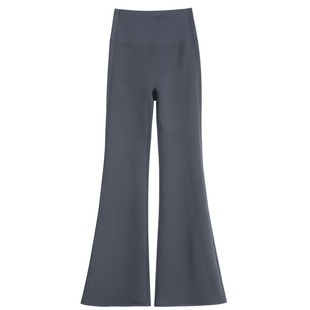 女士外穿微喇瑜伽裤秋冬季新款加绒无尴尬线鲨鱼裤修身显瘦喇叭裤