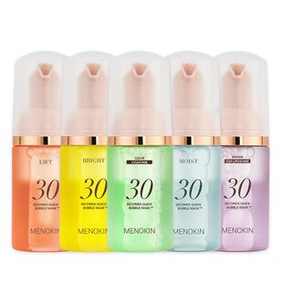 MENOKIN30秒泡沫面膜提亮肤色提拉舒缓修护保湿泡泡面膜涂抹妆前