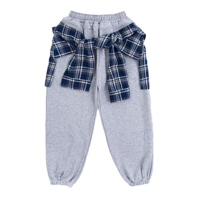 XXZXX潮牌卫裤设计感小众假两件