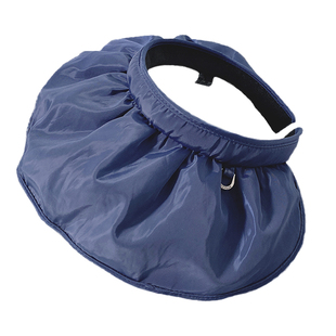 升级版!黑胶防晒帽女防紫外线遮阳帽骑车空顶太阳帽子女夏贝壳帽