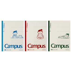 国誉kokuyo无线装订本Noritake联名Campus笔记本本子A5软面抄记事本B5初中高中学生用A6不硌手