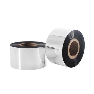 和岳新材水洗碳带卷耐高温30 40 35 45 50 55×300m尼龙水洗唛水洗标丝带条码tsc标签打印机带耐洗耐烫树脂