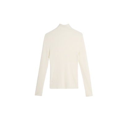 有耳uare扬子纱纯羊毛打底衫