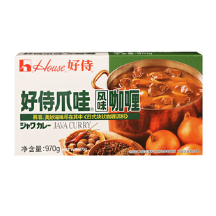 好侍爪哇风味咖喱970g*20盒餐饮商用牛肉鸡肉日式咖喱鱼蛋料理包