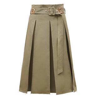 Vero Moda半身裙女夏季大摆中长裙通勤含莱赛尔324316006