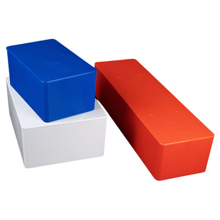 pvc过梁盒穿线神器过路盒白红蓝阻燃塑料电线装饰暗盒底盒分线盒