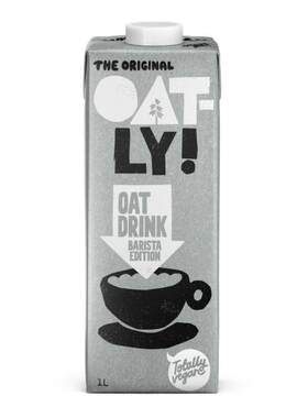 欧版OATLY咖啡大师燕麦奶巧克力0糖低脂醇香植物蛋白饮料1L*6瓶