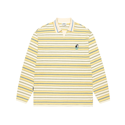 美国ELEMENT滑板长袖POLO衫