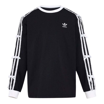 阿迪达斯三叶草女童运动休闲长袖