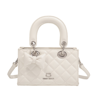 HelloKitty凯蒂猫戴妃包菱格高级感时尚百搭小香风手提单肩斜挎包