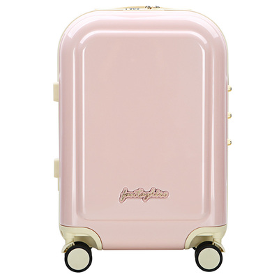 复古小型轻便学生拉杆箱