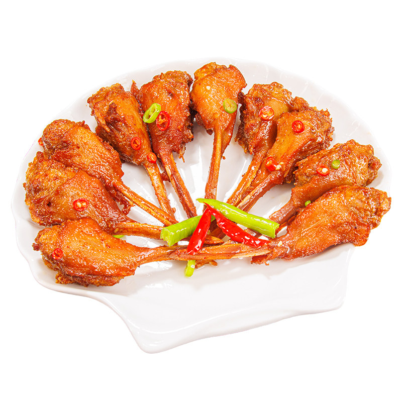 星鲜季香辣鸭下巴下酒菜半成品