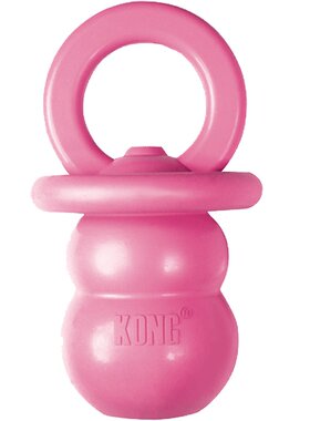 KONG狗玩具漏食橡胶奶嘴幼犬磨牙