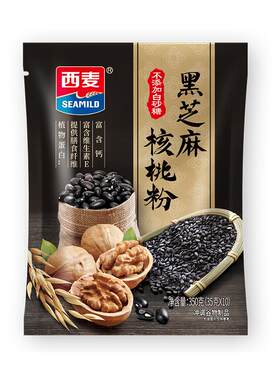 西麦黑芝麻核桃粉350g独立便携装