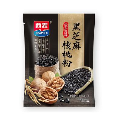 西麦黑芝麻核桃粉350g独立便携装
