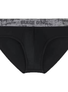 BULGEDING经典三角黑色内裤