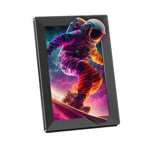 高清电子相框10.1英寸裸眼3D数码相框电子相册LCD显示屏触控竖款
