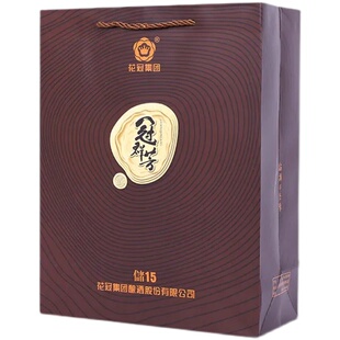 【巨野直发清仓】花冠酒冠群芳白酒储15十五浓香型整箱6瓶价鲁酒