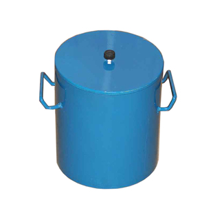 混凝土泌水率筒桶砼表观密度测定仪5升带盖子φ185*200mm试验装置