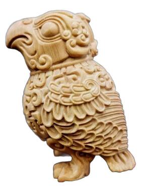 崖柏黄杨木雕刻文玩手把件工艺品