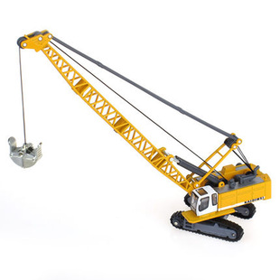 凯迪威1:87塔式缆索挖掘机履带工程车儿童仿真合金汽车模型玩具