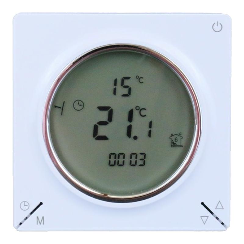 水地暖家商通用电热执行器温控面板开关液晶大屏显示分水器阀门