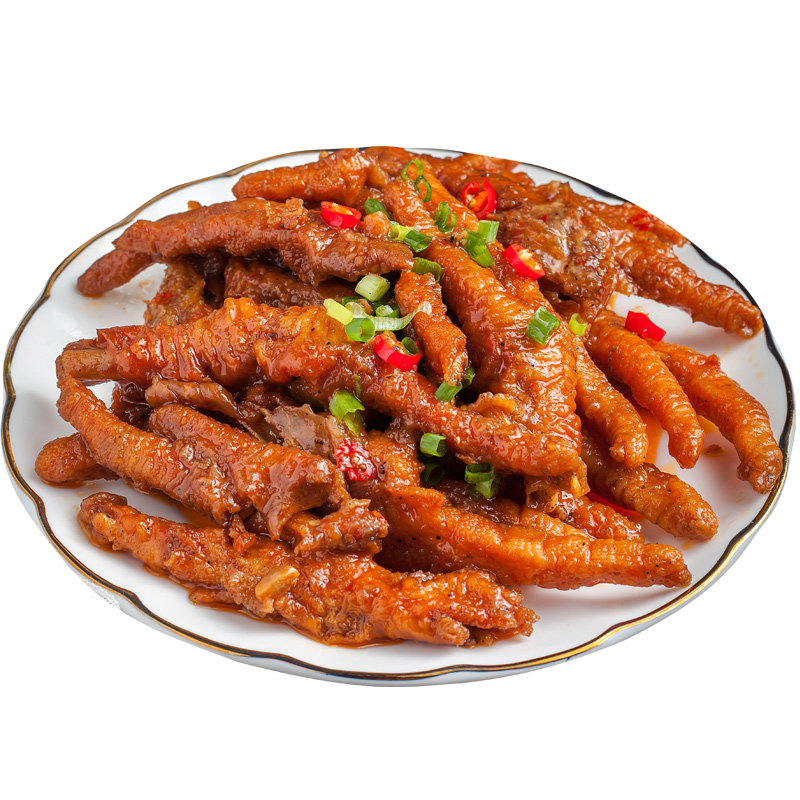 虎皮鸡爪卤鸡脚酒吧ktv小吃零食