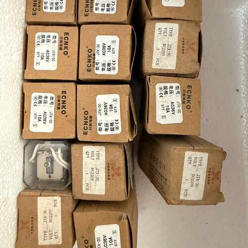 议价全新ECNKO日科JTX-3C AC36V 11脚大功率中间维修